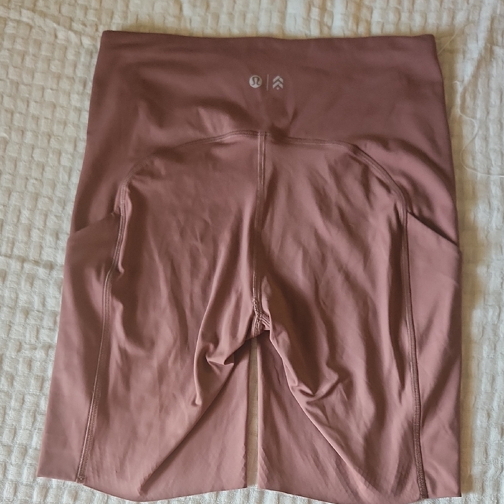 Lululemon Athletica Dusty Rose Bike Shorts